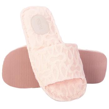 Тапочки женские Twins Terry 14136 персиковые р.40 - купить, цены на Восторг - фото 4