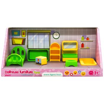 Набор игровой Tigres Набор мебели для кукол спальная 7элементов - купить, цены на Чудо Маркет - фото 2