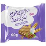 Choco-Knops Wafers with Milk and Praline Fillings and Hazelnuts 20g