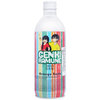 Genki Ramune Orange Soda Drink 0.5l - buy, prices for - photo 1