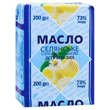 Selianske Sweet Cream Butter 73% 200g - buy, prices for EKO Market - photo 3