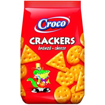 Croco Crackers with Cheese Flavor 400g - buy, prices for Auchan - photo 1