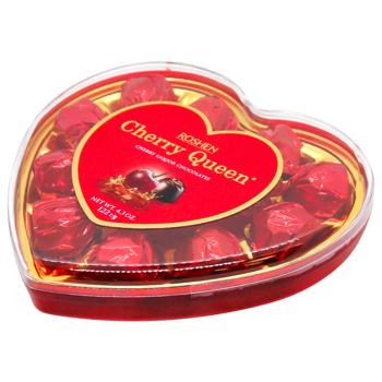 Roshen Cherry Queen Heart Candy 122g - buy, prices for - photo 3