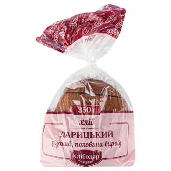 Хлеб Хлебодар Дарицкий половинка нарезанный 350г - купить, цены на Чудо Маркет - фото 1