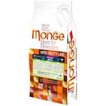 Корм сухий Monge Bwild Low Grain з диким кабаном для собак всіх порід 15кг