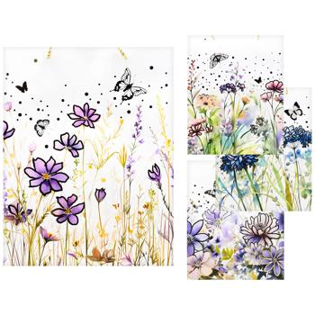 Пакет подарочный бумажный 26*32*10см 072M-5985 - купить, цены на КОСМОС - фото 1