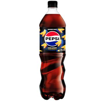 Напій газований Pepsi Zero Sugar Манго 1,25л - купити, ціни на Ідеал - фото 1