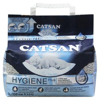 Наполнитель гигиенический Catsan Hygiene Plus для кошек минеральный 5л 2,6кг Наполнитель гигиенический Catsan Hygiene Plus для кошек минеральный 5л 2,6кг - купить, цены на - фото 3