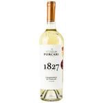 Вино Purcari Chardonnay de Purcari біле сухе марочне 13% 0.75л