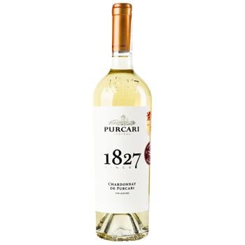 Purcari Chardonnay de Purcari White Dry Wine Vintage 13% 0.75l - buy, prices for COSMOS - photo 1