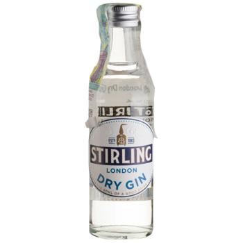 Stirling London Dry Gin 47% 50ml - buy, prices for ULTRAMARKET - photo 1