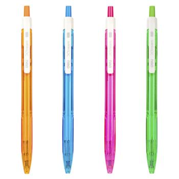 Ручка кулькова Deli EQ02836 Xtream автоматична 0,7мм синій в асортименті - купити, ціни на Чудо Маркет - фото 1