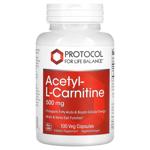 Protocol for Life Balance Acetyl L-Carnitine 500mg 100 capsules