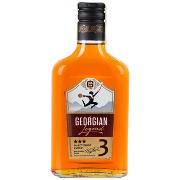 Georgian Legend Brandy 3 Years 40% 250ml - buy, prices for Chudo Market - photo 1