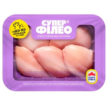 Super Fileo Boneless Chicken Thigh Fillet ~0,6kg