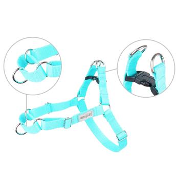 Amiplay Samba Easy Go Polypropylene Harness for Dogs 65-95cm/25mm Turquoise - buy, prices for MasterZoo - photo 2