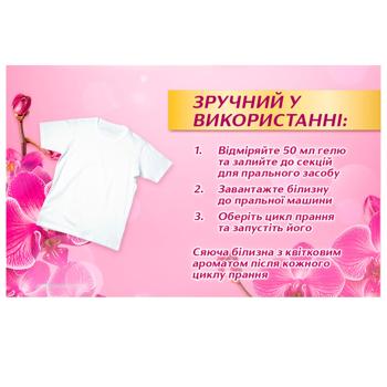 Гель для прання Losk Ароматерапія Color Duo Ефірні масла та аромат Малазійської квітки 2,25л 2шт Гель для прання Losk Ароматерапія Color Duo Ефірні масла та аромат Малазійської квітки 2,25л 2шт - купити, ціни на - фото 3