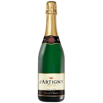 D'Artigny Grand Classic Carbonated Non-alcoholic Drink Based on White Wine 0.75l - buy, prices for METRO - photo 1