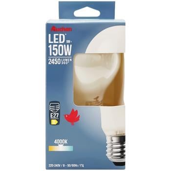 Auchan LED Light Bulb A70 E27 20W 4000K - buy, prices for Auchan - photo 1