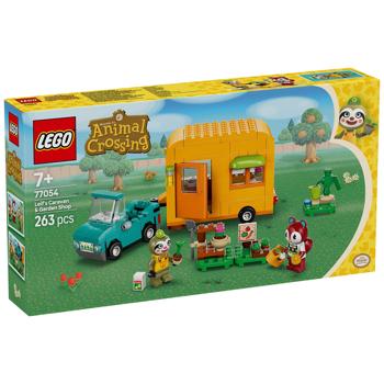 Конструктор Lego Animal Crossing Садова крамниця і причеп Лейфа 77054