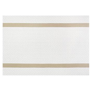 Салфетка Праздник для сервировки елка белая 30*45см - купить, цены на Таврия В - фото 1