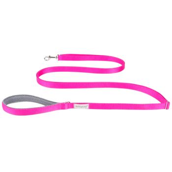 Повідець Amiplay Samba Easy Fix регульований S 160-300см / 15мм рожевий - купити, ціни на MasterZoo - фото 1