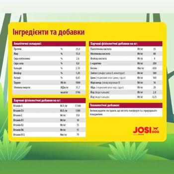 Josera JosiDog Regular Dry Food with Poultry for Dogs 2.7kg - buy, prices for MasterZoo - photo 6