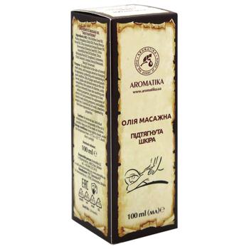 Масло косметическое массажное Ароматика Подтянутая кожа 100мл - купить, цены на ULTRAMARKET - фото 2