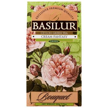 Basilur Bouquet Cream Fantasy Ceylon Leaf Green Tea 100g - buy, prices for Epicentr FOOD - photo 1