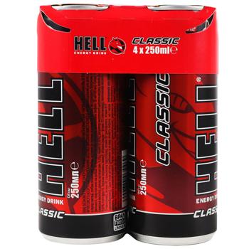 Hell Classic Energy Drink 250ml x 4pcs - buy, prices for - photo 3