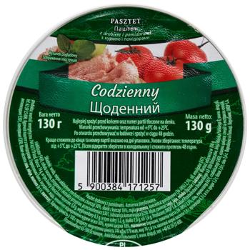 Codzienny Pate with Chicken and Tomatoes 130g - buy, prices for EKO Market - photo 2