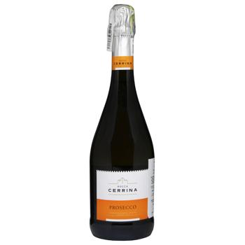 Sparkling wine glera Rocca cerrina 11% 750ml glass bottle Italy - buy, prices for COSMOS - photo 1