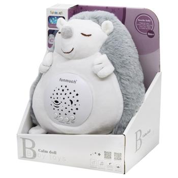 Funmuch Hedgehog Soft Musical Toy with Projector