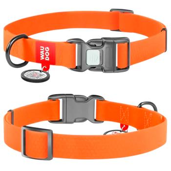 Нашийник для собак COLLAR WOUDOG Водостійкий L - помаранчевий - купить, цены на MasterZoo - фото 1