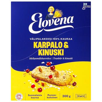 Галети з вівса Elovena журавлина та карамель 300г - купити, ціни на Auchan - фото 2