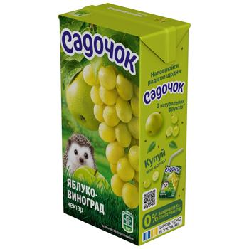 Sadochok Apple-grape Nectar 0.5l - buy, prices for Chudo Market - photo 1