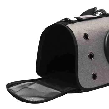 MasterZoo Carrying Bag with Porthole for Dogs and Cats Up to 5 kg 40x27x25cm Grey - buy, prices for MasterZoo - photo 5