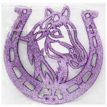 Horseshoe New Year's Decoration 13cm in assortment - buy, prices for Auchan - photo 6