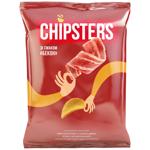 Чипси Flint Chipster's картопляні зі смаком бекону 130г