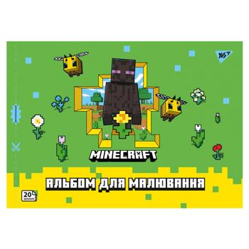 Yes Minecraft Perforated Watercolor Notebook А4 20 sheets - buy, prices for Ideal - photo 2