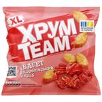 Сухари ХрумTeam Багет со вкусом королевского краба 90г