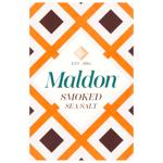 Сіль Maldon Salt копчена пластівцями 125г