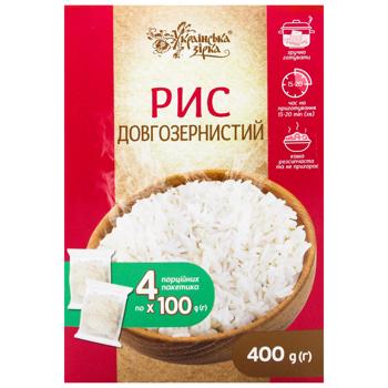 Ukrainska Zirka Long Grain Rice 400g - buy, prices for COSMOS - photo 3