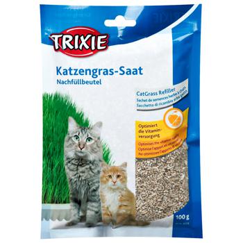 Ласощі для котів Trixie Soft Трава 100г - купити, ціни на MasterZoo - фото 1