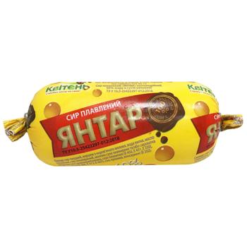 Сир плавлений Квітень Янтар 60% 150г - купити, ціни на Чудо Маркет - фото 1