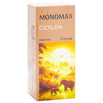 Monomax Ceylon Black Tea 2g*25pcs - buy, prices for NOVUS - photo 2
