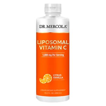 Вітамін С ліпосомальний, Liposomal Vitamin C, Dr. Mercola, рідкий, 450 мл