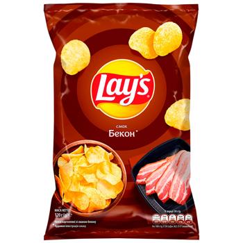 Lay's Potato Chips with Bacon Flavor 120g - buy, prices for - photo 1