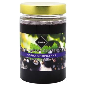 Rioba Black Currant Jam 430g - buy, prices for METRO - photo 1