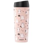 Ardesto Coffee Time Cats Brown Thermal Mug 450ml